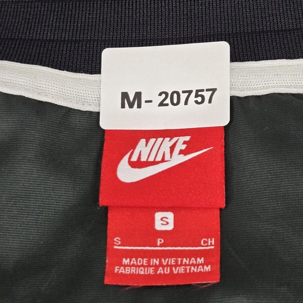 Nike Women Jacket S White Colorblock Activewear NSW Archieve Track READ